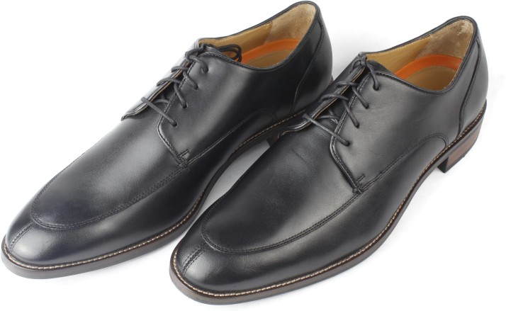 cole haan split toe black