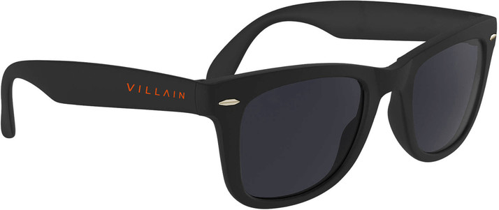 Buy VILLAIN Retro Square Sunglasses 