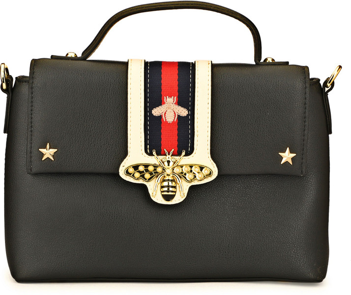 Hautton Black Sling Bag Stylish Premium 