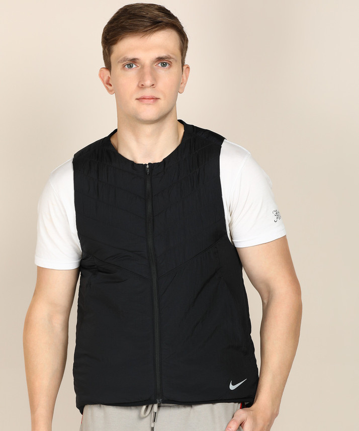 nike sleeveless jacket