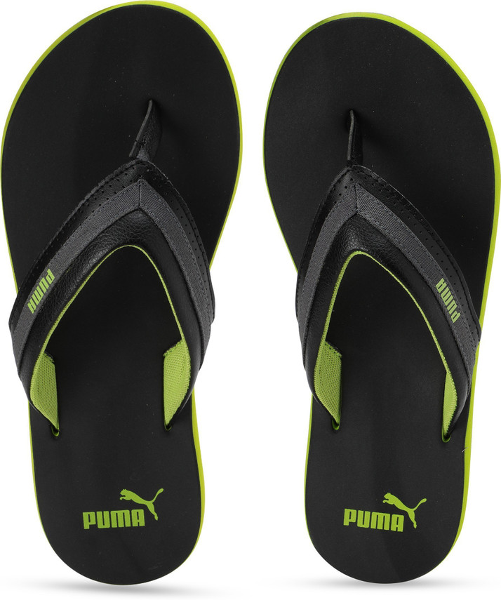 puma breeze grey slippers