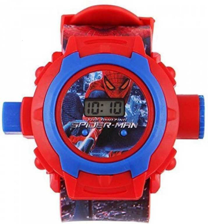 spider man digital watch