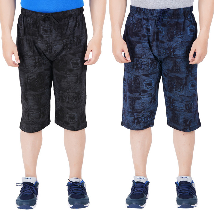 Guide Printed Men Three Fourths - Buy 