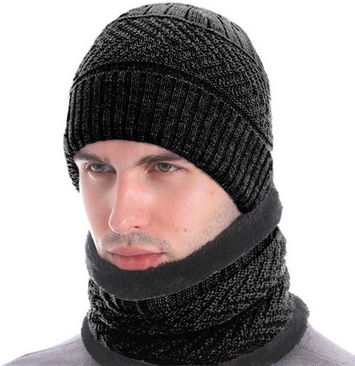 Neck Warmer Cover Beanie Cap 