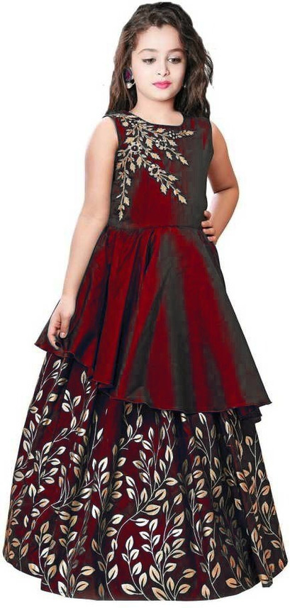 Fab Now Girls Maxi/Full Length Festive 