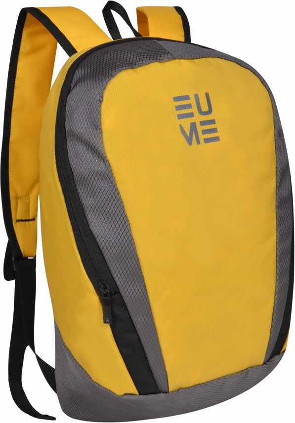 yellow daypack