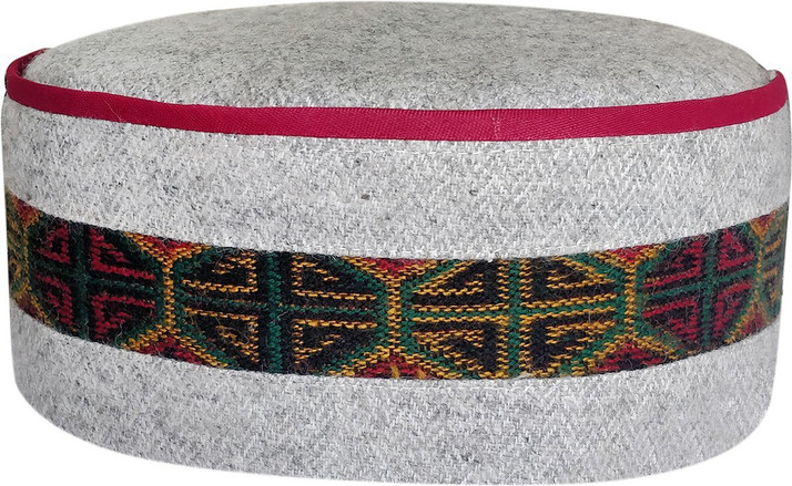 Kullu Topi /Kullu Pahari Woolen Topi 
