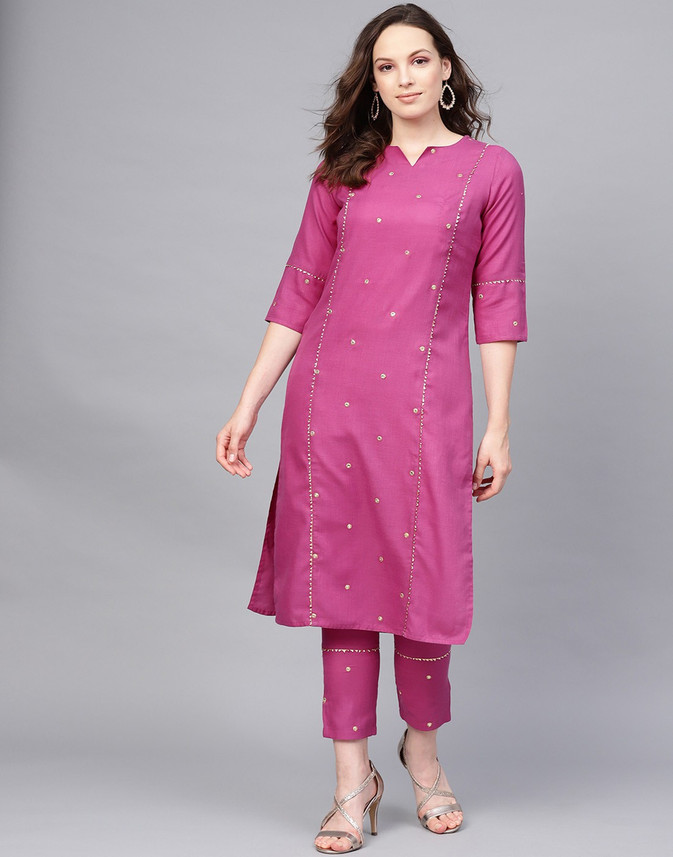 Jaipur Kurti Women Kurta and Pant Set 