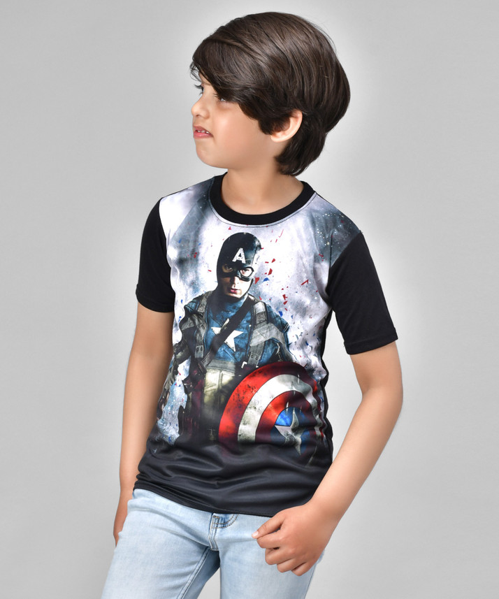 CHIEF Boys Graphic Print Polycotton 