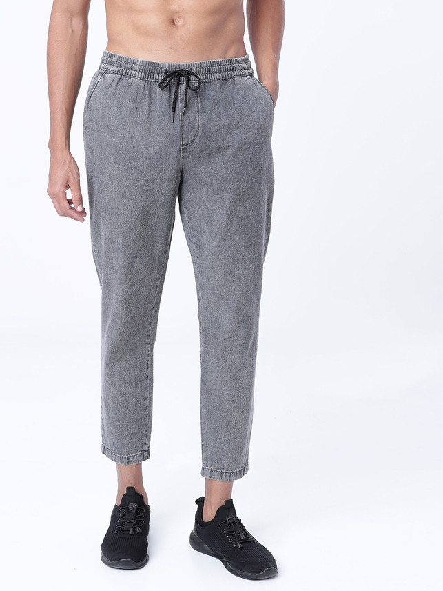 HIGHLANDER Tapered Fit Men Grey Jeans 