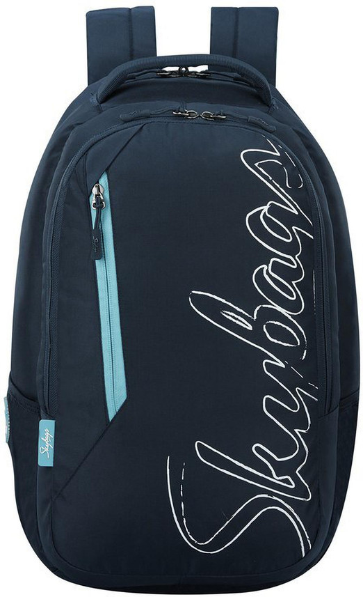 skybags blue backpack