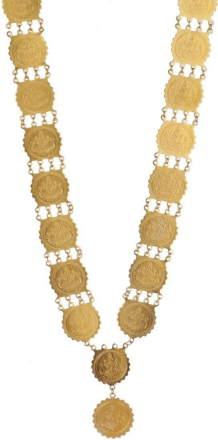 KENNICE Lakshmi Gold-Plated Temple Coin 