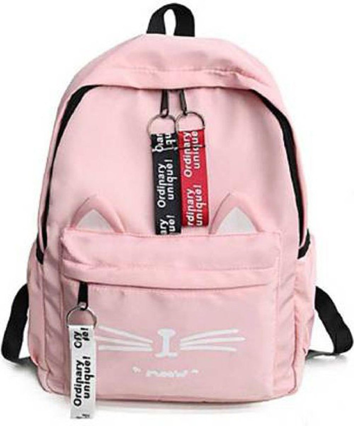school bag pink