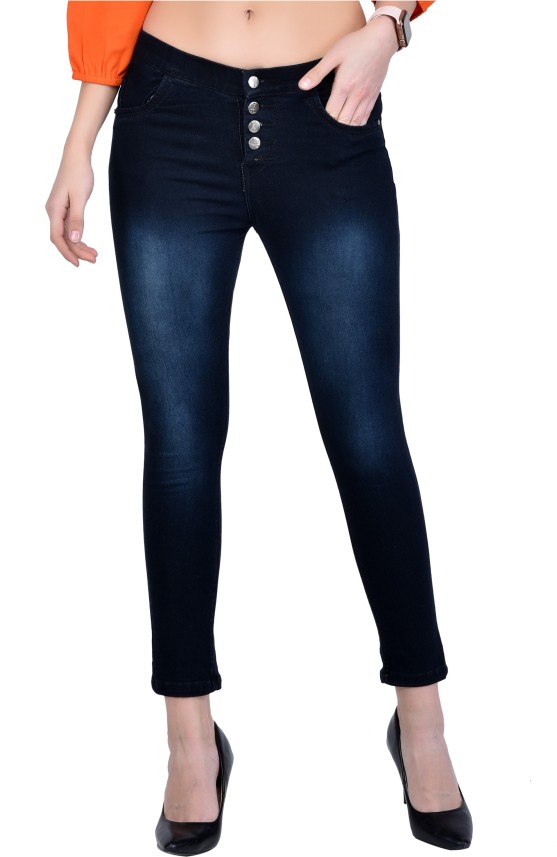 black damage jeans flipkart