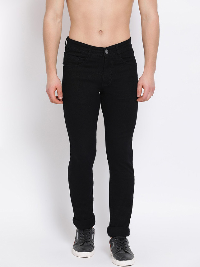 COBB Slim Men Black Jeans - Buy COBB 