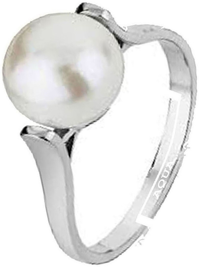 Sterling Silver Pearl Ring 