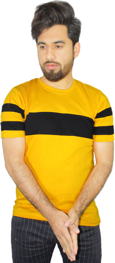 Mens yellow t shirt uk Clearance