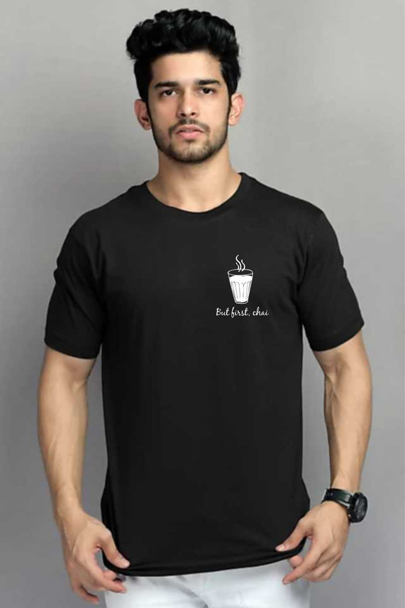 ShopDoze Graphic Print Men Round Neck 