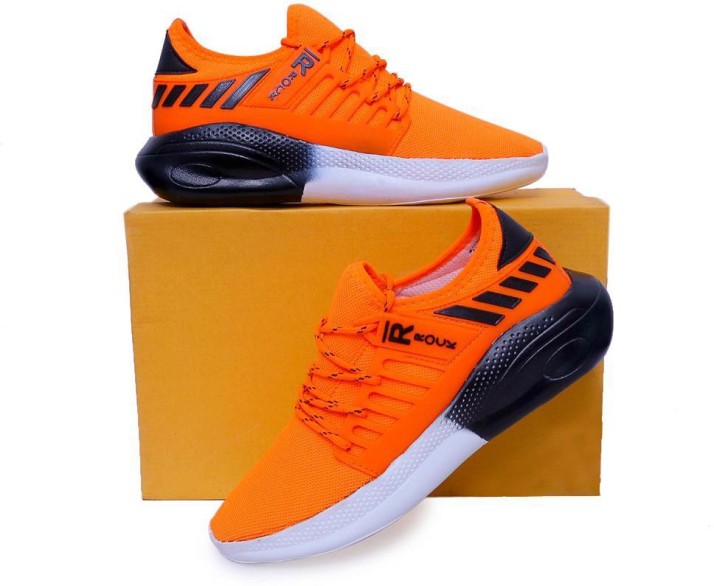 boys orange shoes