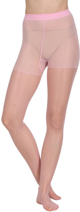 pink sheer stockings