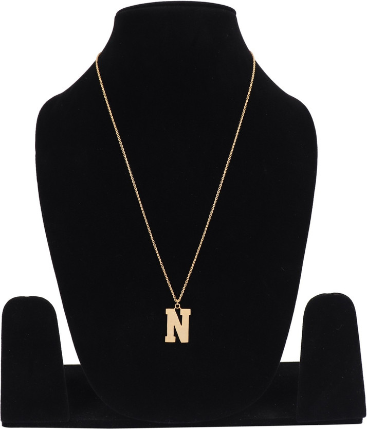 Gold Plated Pendant Necklace For Girls 