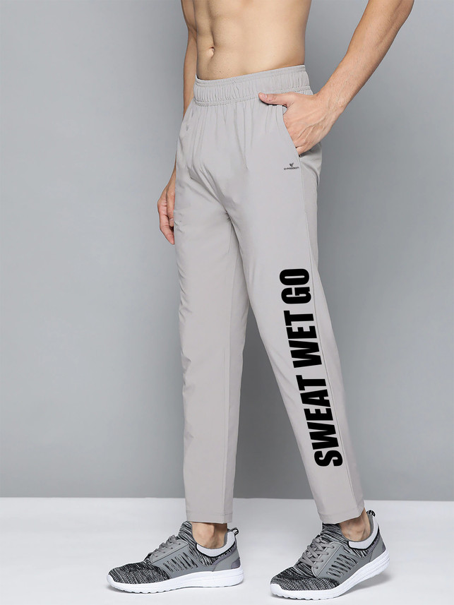 D-passion Printed Men Grey Track Pants 
