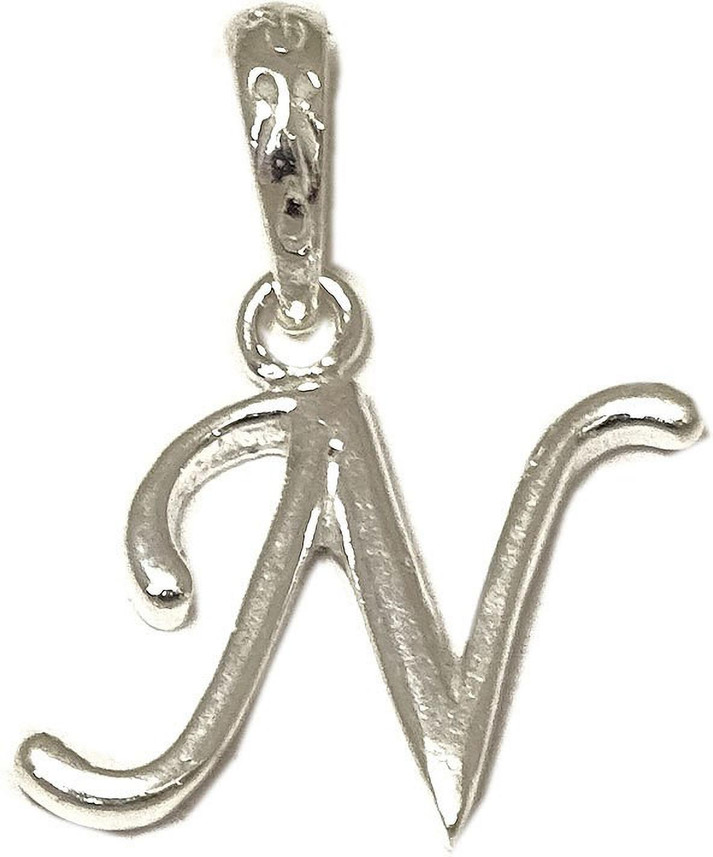 Sahiba Gems Silver Alphabet \