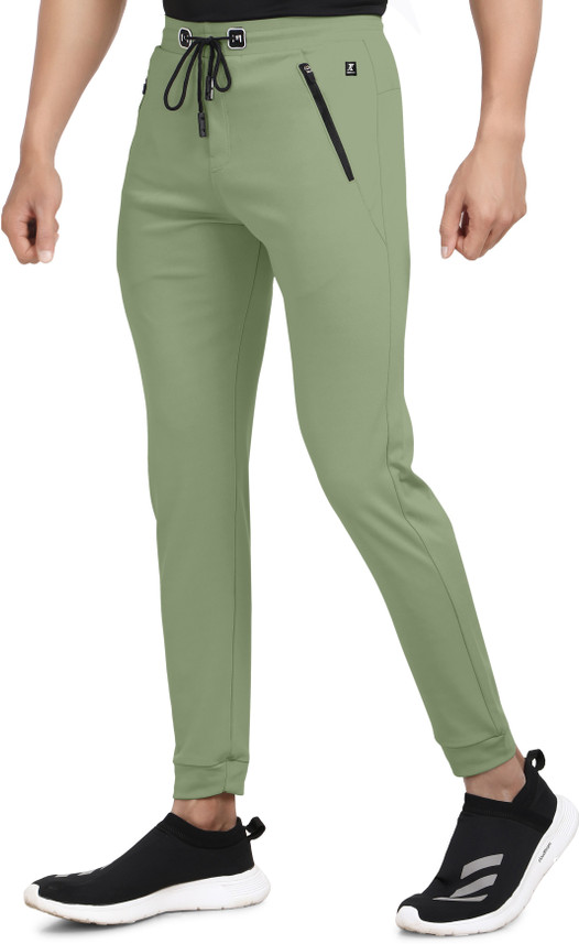 light green track pants