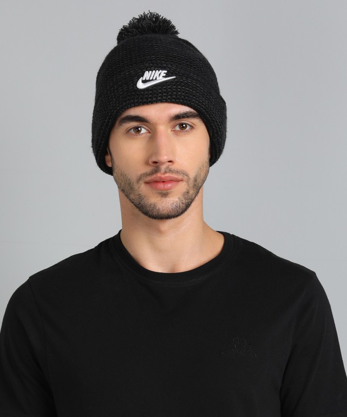 nike skull cap black