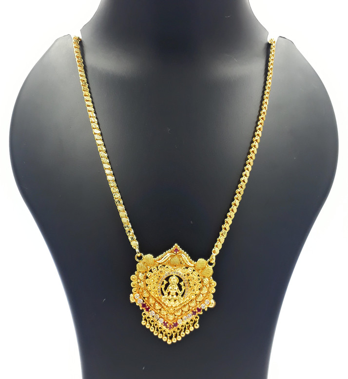 Anujeet Fashion Hub Gold Plated Long 