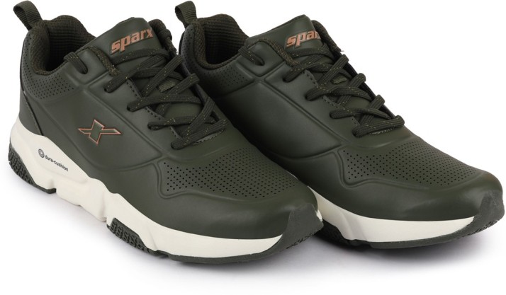 sparx olive running shoes