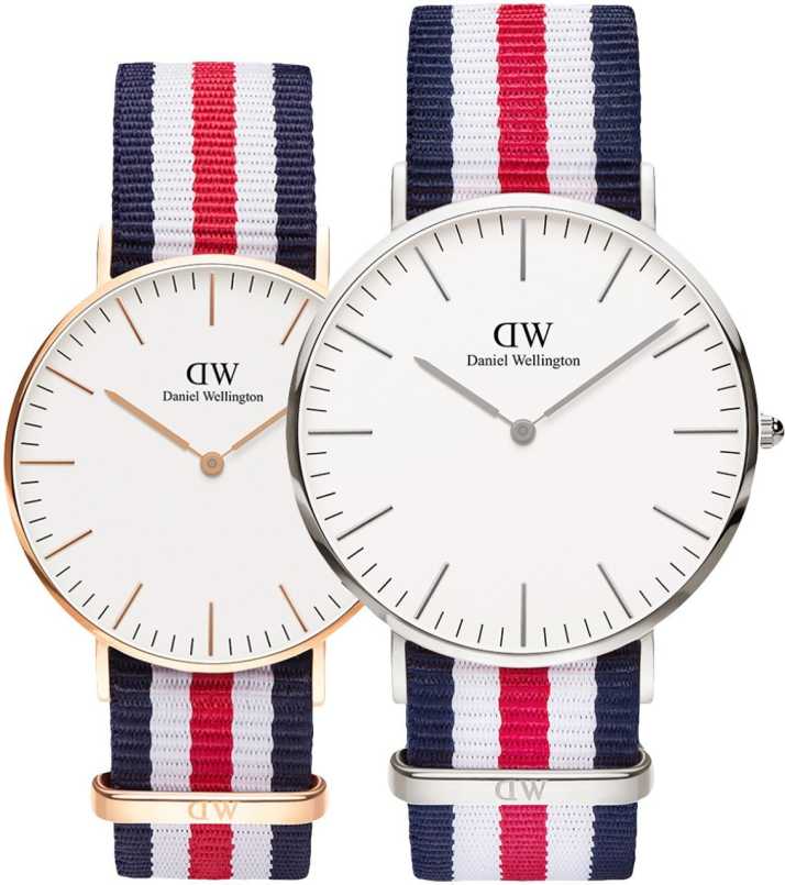 podning chikane mulighed DANIEL WELLINGTON Classic Canterbury Watch Combo Analog Watch - For Couple  - Buy DANIEL WELLINGTON Classic Canterbury Watch Combo Analog Watch - For  Couple DW00500099 Online at Best Prices in India | Flipkart.com