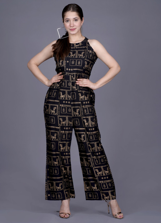 Vijay Mart Printed Women Jumpsuit - Buy 