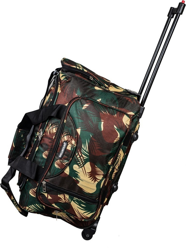 Wellmount 2 Wheel Travel Duffel Bag 