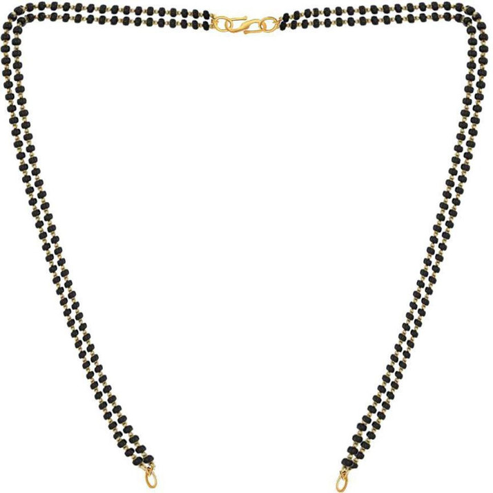Black Beaded Mangalsutra Chain 