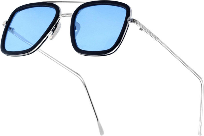 blue square sunglasses