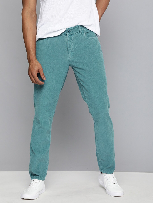 Mast \u0026 Harbour Regular Fit Men Green 
