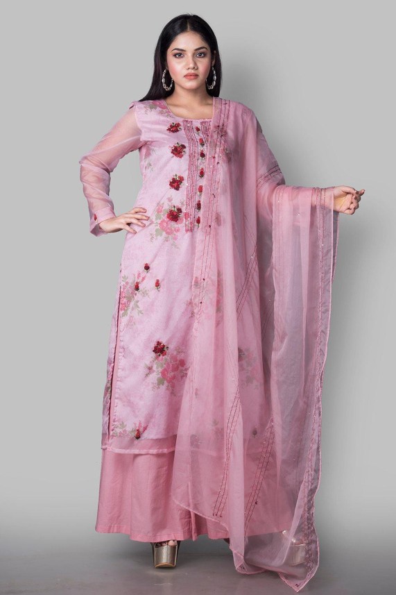 biba unstitched salwar suit