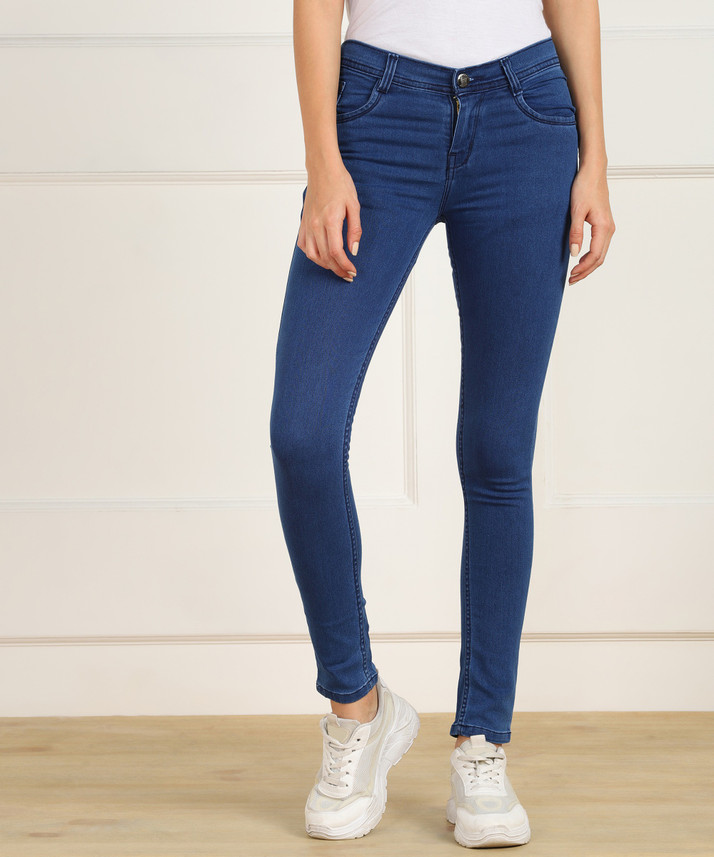 Buy Azure Nifty Skinny Women Blue Jeans 