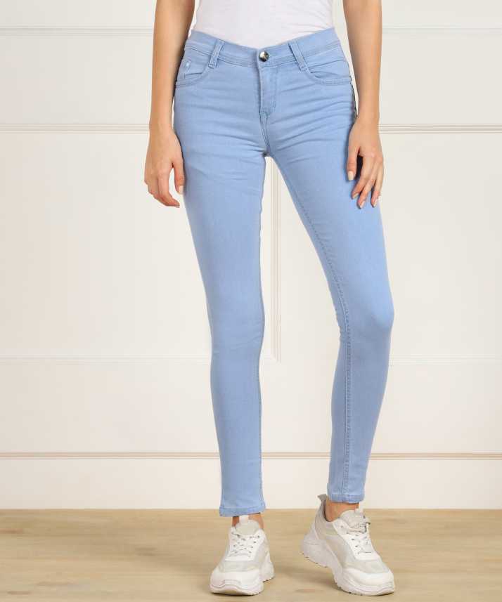 Nifty Slim Women Light Blue Jeans Buy Nifty Slim Women Light Blue Jeans Online At Best Prices In India Flipkart Com