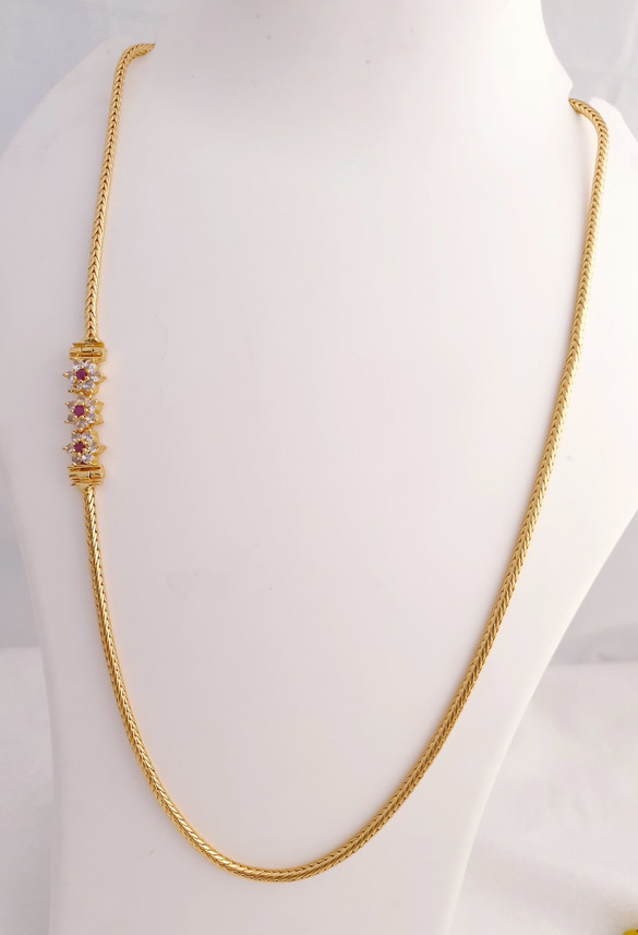 MUGAPPU CHAIN GOLD PLATED 