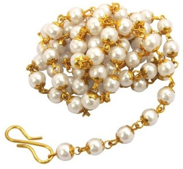 Pearl Gold-plated Plated Brass Chain 