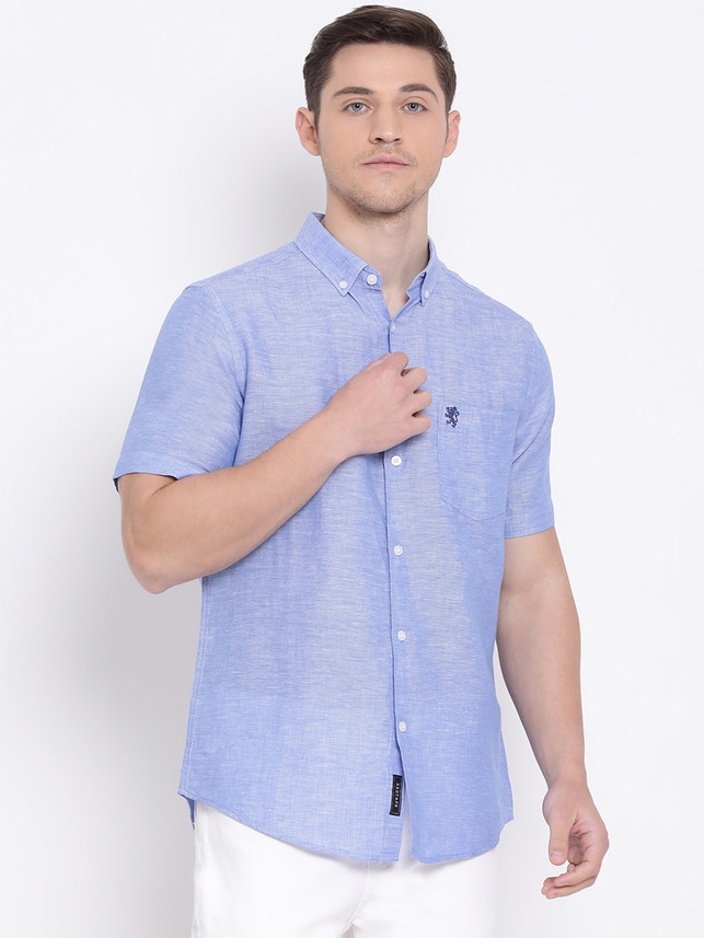 Buy RED TAPE Men Self Design Casual 