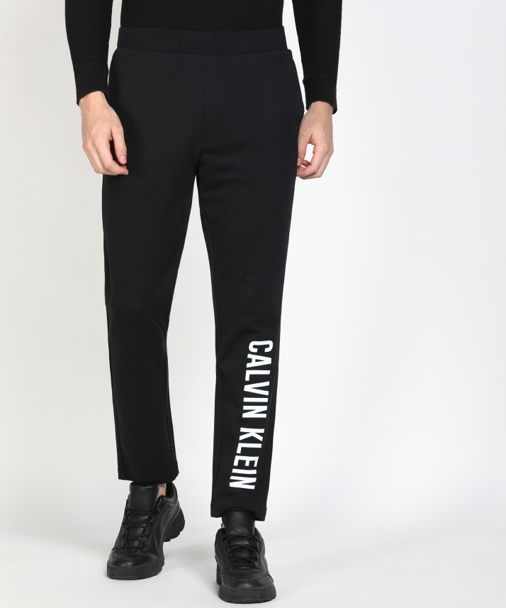 calvin klein black tracksuit bottoms