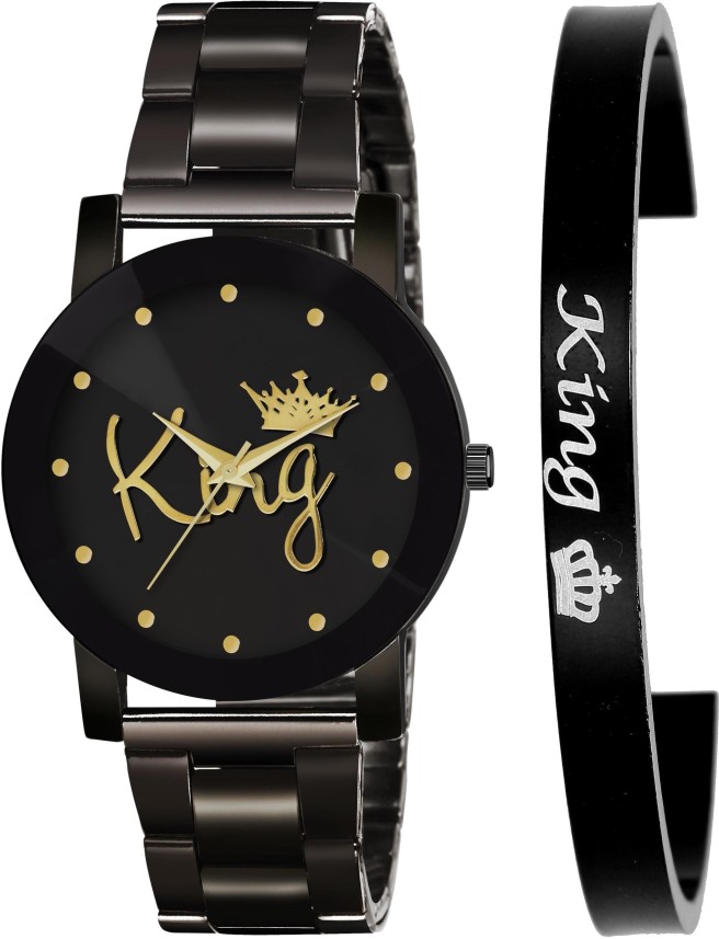 watch with bracelet set flipkart