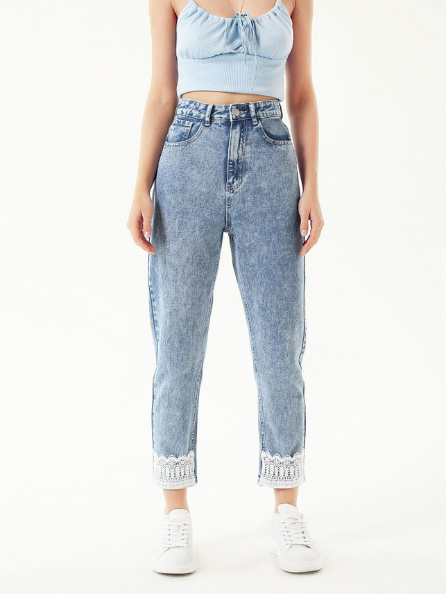 KOTTY Slim Women Blue Jeans - Buy KOTTY 