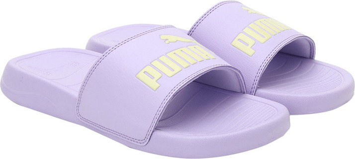 puma lavender slides