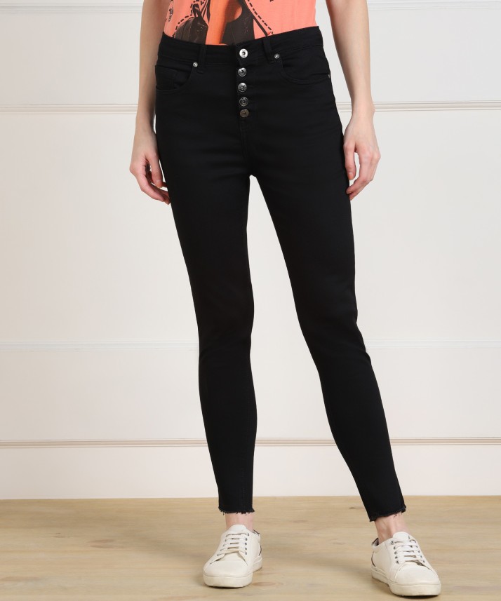 black jeans for ladies flipkart