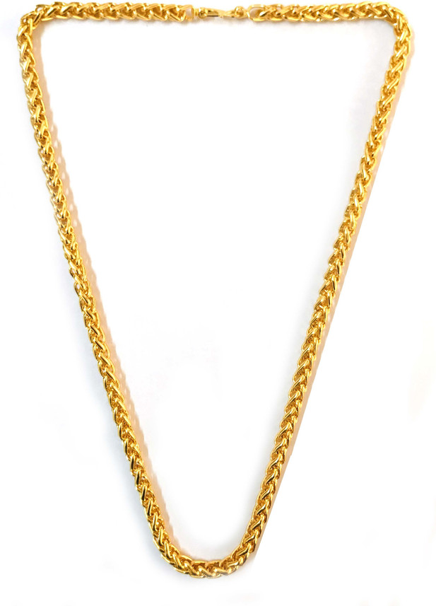 MEN Gold-plated Plated Brass Chain 