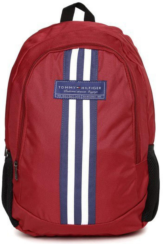 tommy hilfiger red backpack